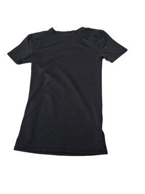BCG Boys Compression Shirt XS 6-7 Black Short Sleeve Athletic Sports Base Layer